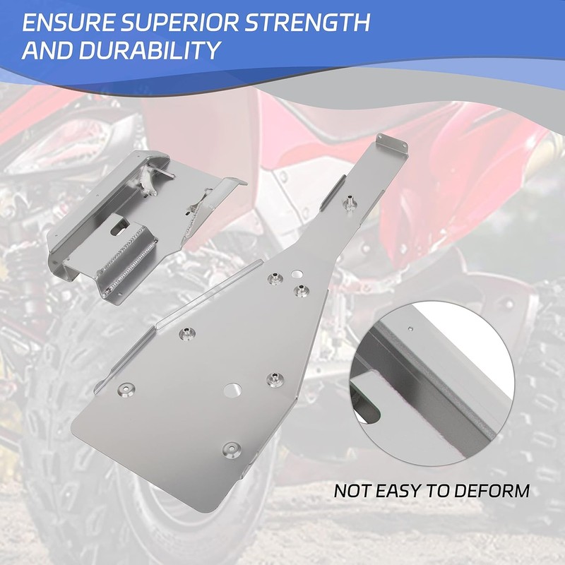 Kojem Skid Plate&Swing Arm Skid Plate Gaurd Compatible with 2006-2020