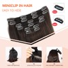 XDhair Real Hair Clip in Hair Extensions Dark Brown to