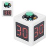 Cube Timer 1.4in 4 Sided Digital Shot Countdown Stopwatch for