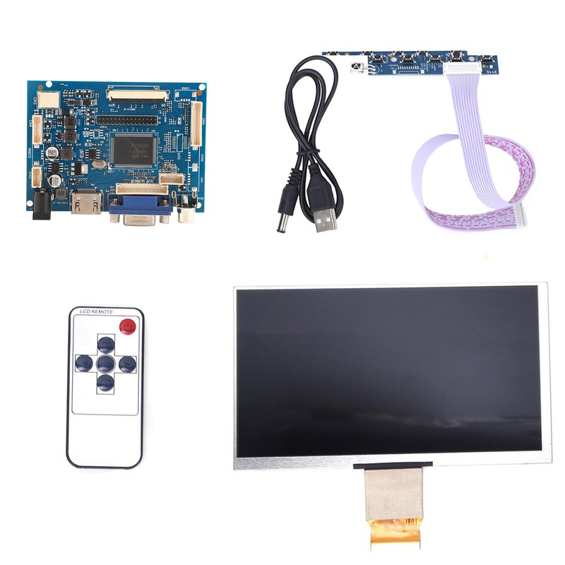 7 Inch LCD TFT Display 1024*600 HDMI VGA Monitor Screen