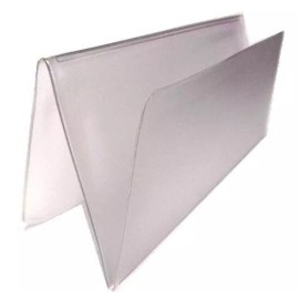 WINGS Craft & Fundraising Supply Checkbook Frosted Vinyl Protectors / Dividers - Set of 10