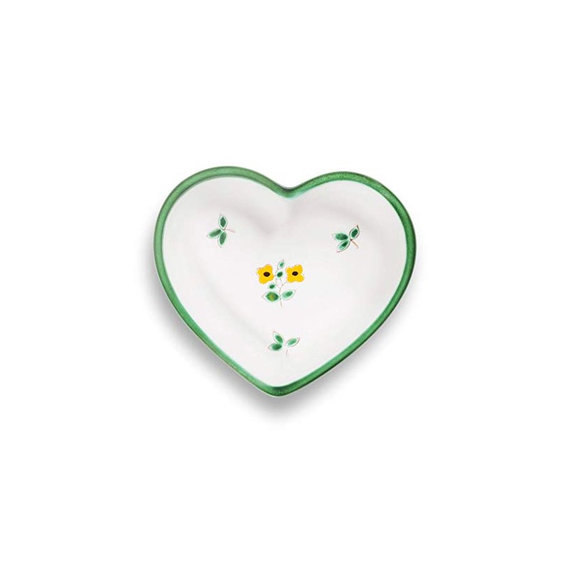 GMUNDNER KERAMIK Heart Bowl Size: L 8.8 cm x W