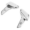1 Pair Motorcycle Rear Foot Rest Electroplated Plastic Passenger Foot