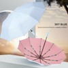 leznazik Folding Umbrella Anti-UV Compact Durable Folding Umbrella Auto Open