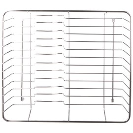 Delfinware 3034SS Stainless SteelPopular Dish Drainer, Steel, Silver