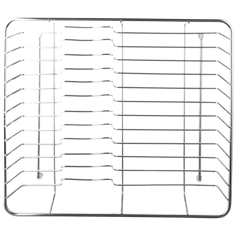 Delfinware 3034SS Stainless SteelPopular Dish Drainer, Steel, Silver