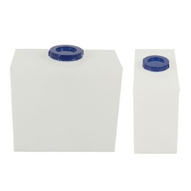 Pyhodi RV Water Tank, Food Grade LLDPE Water Storage Tank 7 Gallon Capacity Leak Proof, Inlet Port Diameter 100mm RV Water Tank Grey Water Tank for RVs, Trailers, Campers, Boats, Pyhodi1nywfbsc5v