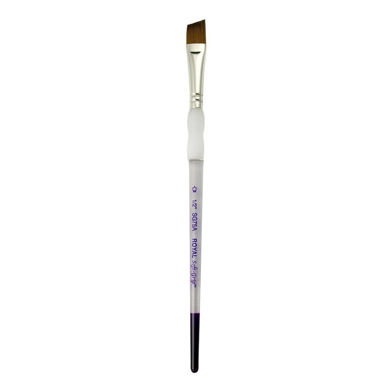 Royal & Langnickel Soft Grip Synthetic Sable Watercolour Paint Brushes