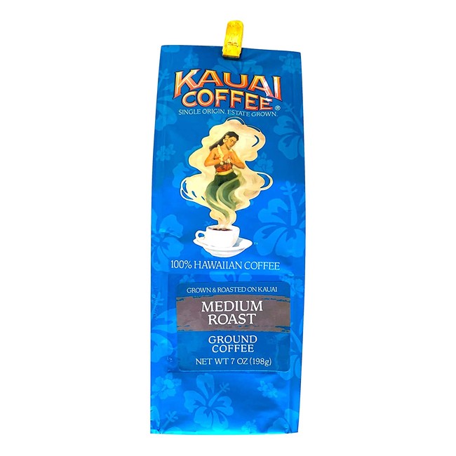 Kauai Coffee Co. Single Origin Medium Roast Ground Coffee 7 oz.