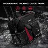 HAUTMEC 14.5" Rolling Tool Bag With Wheels Portable Tool Bag