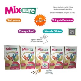 Mixsure Dieta Polimerica Nutricional Vainilla 30 Unid                                                                                                 