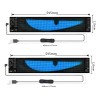 Programable Pantalla Flexible Led Devil Ojos 12x59.5cm 2pzas