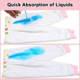 MooMoo Baby Waterproof Diaper Pants for Potty Training 2 Packs Overnight Potty Training Pants for Boys
