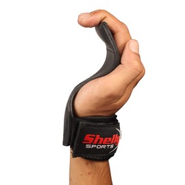 Shelly Grips PRO Multi Grip Straps/Hooks Premium Heavy Duty Weight Lifting Straps/Gloves Barbell Gymnastics Straps Alternative to Power Hooks Dead Lifts Adjustable Neoprene Padded