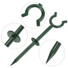 QWORK 3/4" Garden Hose Holder Brackets - 20 Pcs Plastic