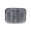 Bicycle Reflector Front 80 x 60 mm Large StVZO