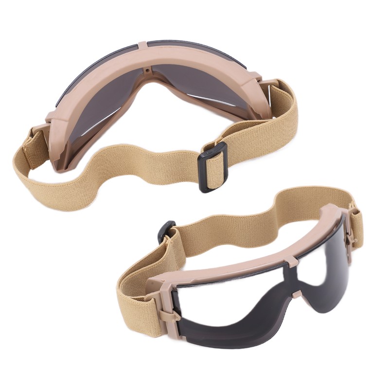 Military Goggles Impact Resistant and Breathable Outdoor Protective Glasses for
