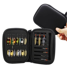 Fishing Lure Storage Bag | Fly Fishing Fly Box | Fly Boxes For Fly Fishing Trout, Waterproof Fishing Tackle Box, Lure Organizer For Storing