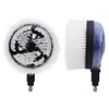 1/4 Inch Rotating Cleaning Brush, 360 Degree Fan Shaped Water