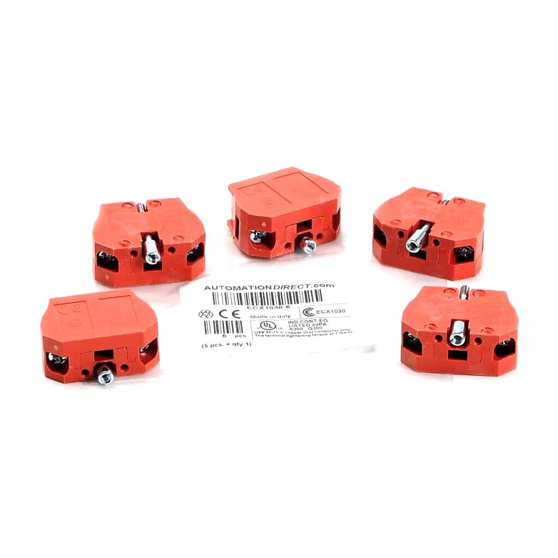 AutomationDirect Automation Direct ECX1030-5 Contact Block Replacement 22mm (1) N.O.