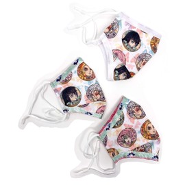Maskara by BengC Anime Hashira Butterfly KIDS Face Mask - Nose Wire Clip