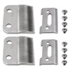 2 Hole Clipper Blade Replacement for Wahl Clipper Blades, for