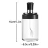 NewWay Dispensador Botella Para Aceite Con 2 Especiero Aceitera
