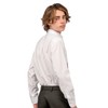 Junior/Childrens 5-15 Years Adjustable Elasticated Belt with Buckle/Brown Leather Fittings.