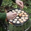 Petromax Cast Iron Poffertjes Pan for Hygge Kitchen or Camping,