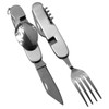 HTS 231A0 6-in-1 Stainless Steel Camping Utensil Multi-Tool (Single)