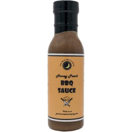 BBQ SAUCE | Variety 2 Pack | Alabama White BBQ Sauce | Georgia Honey Peach BBQ Sauce | Low Saturated Fat | Crafted in Small Batches | 12 fl. oz. Flavor Lock Bottles | Premium | Delicious BBQ Sauce Variety 2-Pack – Perfect for Ribs, Chicken, and More!