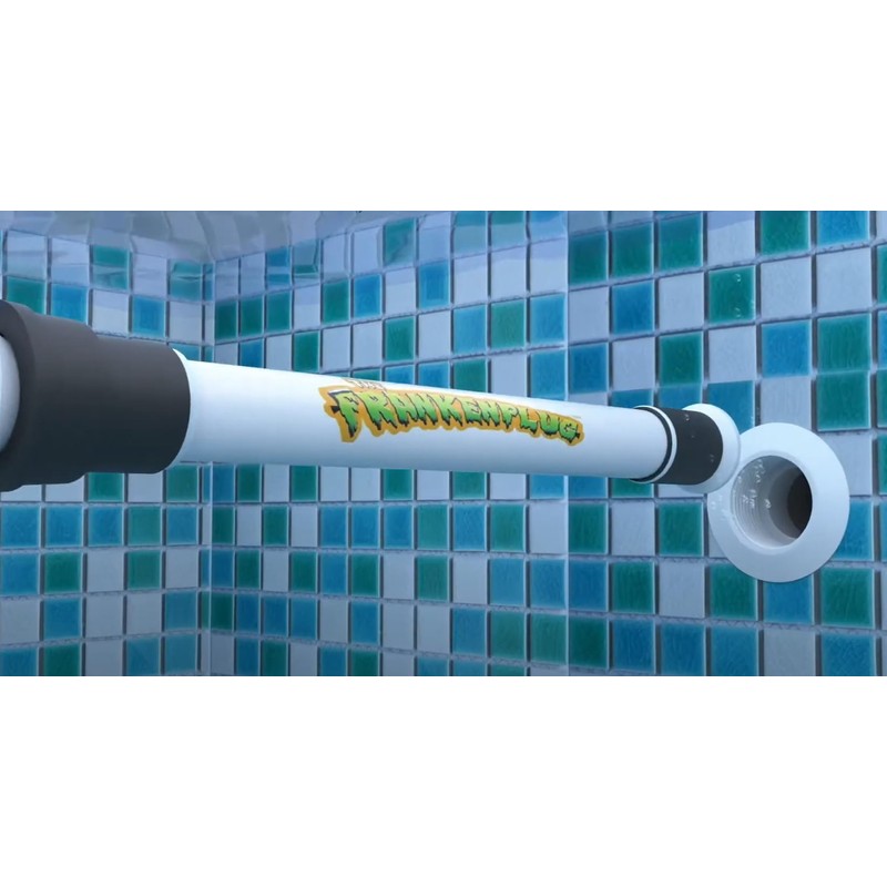 Frankenplug Sr 14" Swimming Pool Leak Repair in 15 Seconds!
