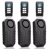 digi-office Wireless Anti-Theft Motorcycle Bike Alarm Waterproof Security Vibration Sensor