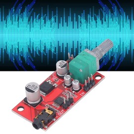 Headphone Preamp Module, Headphone Amplifier Board MAX4410 DC 3-12V 3.5mm Interface SMD Processing with Low Distortion for DIY Audio Equipment