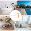sourcing map 12pcs Non-Slip Bathtub Stickers, Anti-Slip Shower Stickers Showers