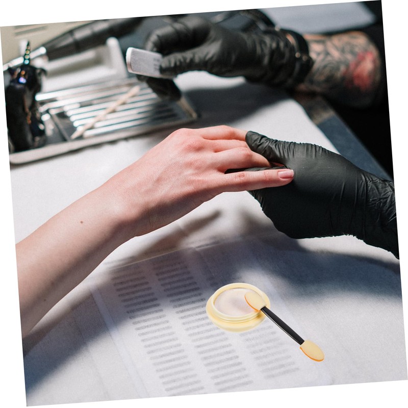 OHPHCALL 4sets Solid Nail Powder Glitter Powder for Nail Art