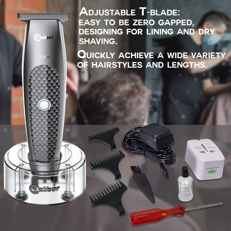Caliber .38 Super Trimmer - Professional Cordless Hair Clipper with