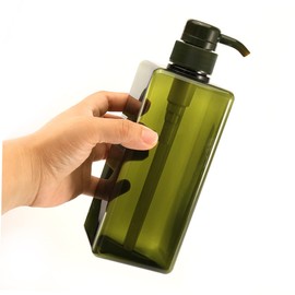 Ipetboom 3sets 280ml Refillable Foam Soap Pump Bottle Square Plastic Dispenser for Toiletries 2pcs*3