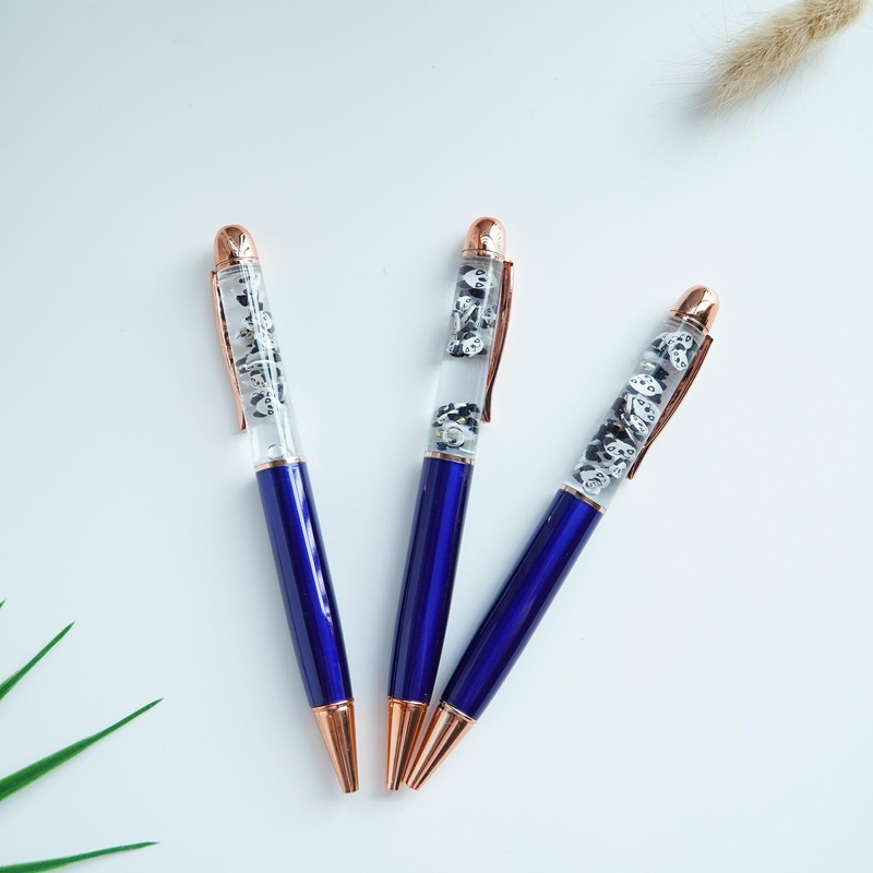 Sikyby Panda Animals Funny Pens Cute Floater Floating Liquid Writing