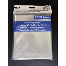 Sleeve Kings "Middara Compatible 6XL" Card Sleeves 127 X 153 mm (4x110 Pack, 440 Sleeves)
