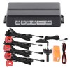 Car English Voice Broadcast Reverse Backup Parking Detector System with