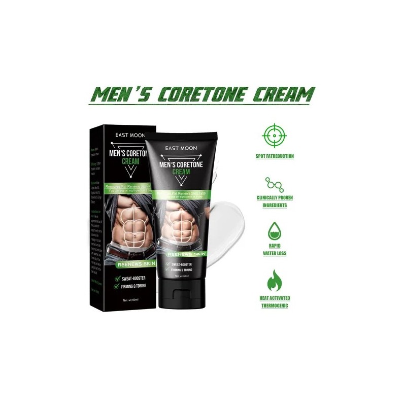 Crema Abdominal Para Hombre East Moon, Grasa Para Hacer Ejer