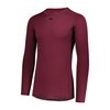 Russell Athletic Long Sleeve Compression Tee Maroon L