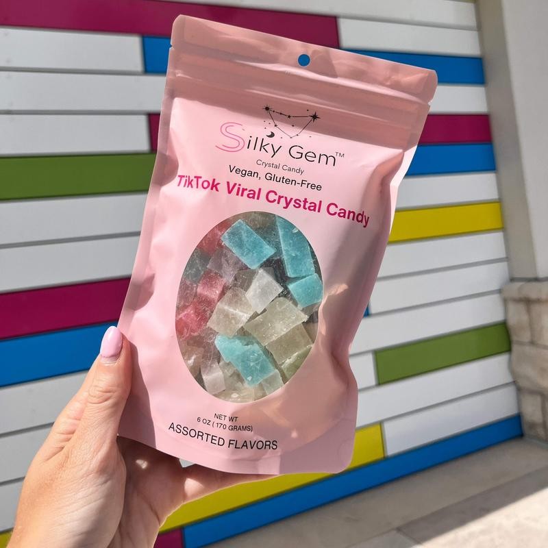 Tik Tok Crystal Candy 6oz - Sweet and Delicious Snack