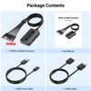 Component to HDMI Converter, 1080P YPbPr to HDMI Converter with