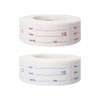 JIHUOO 1000 Pcs Write on Date Stickers Food Date Labels