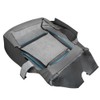 UINIEBOOM Passenger Bottom Cloth Seat Cover, Replacement Gray Passenger Side