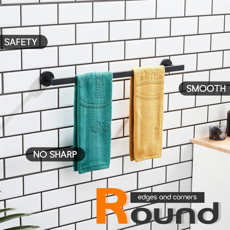 24 Inch Bathroom Towel Bar Bath Towel Rack Kitchen Towel
