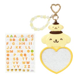 Sanrio 619574 619574 Custom Keychain (Character Prize Second Volume, I Love Me Series PART1), Pom Pom Plush, ABS resin, AS resin, PVC, Paper, For Ages 3 and up