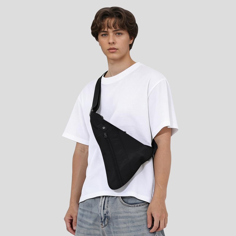 KUANG! Crossbody Bag for Men RFID Sling Backpack Chest Shoulder